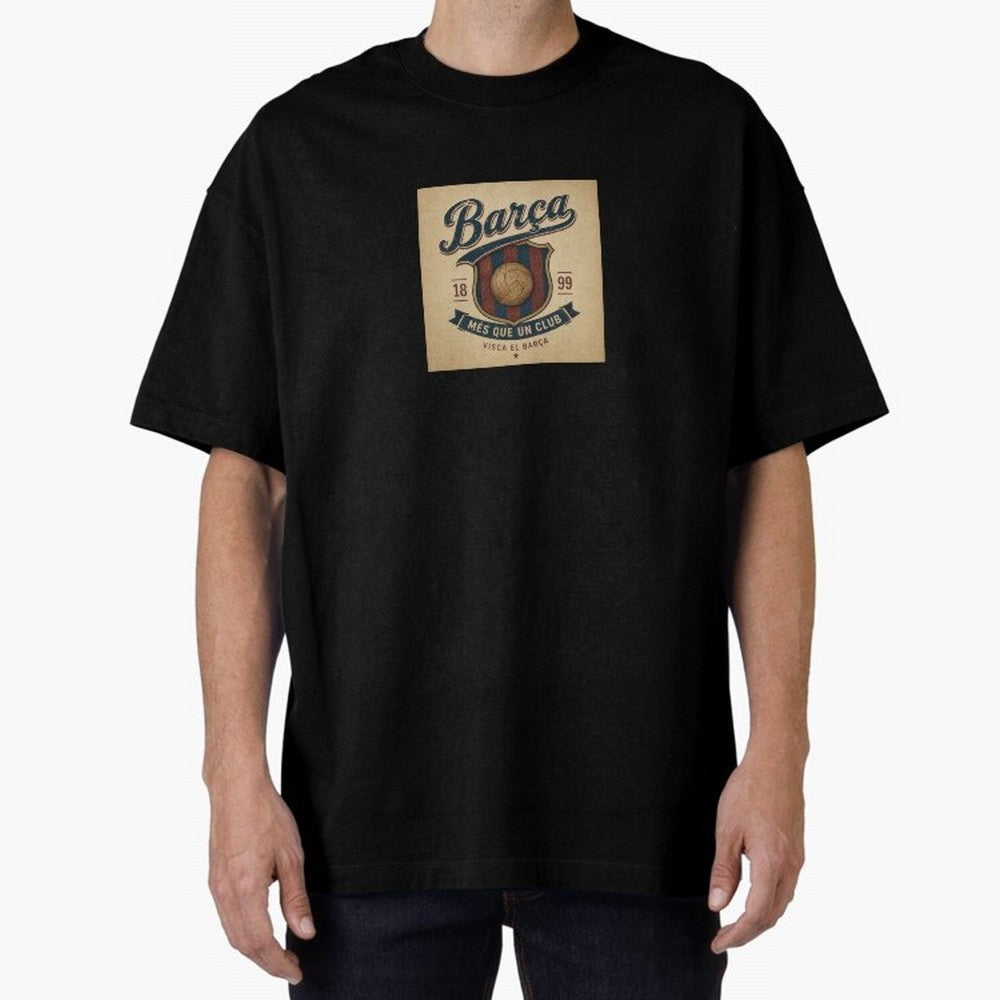 Bar?a Oversized T-Shirt Showcase FIFA World Cup 2026 Group Stage Spirit, Featuring Netherlands, Cristiano Ronaldo, Stadium Memories, Football Loyalty, International Chants and Championship Tradition; Perfect for People Who Love Argentina, Brazil,