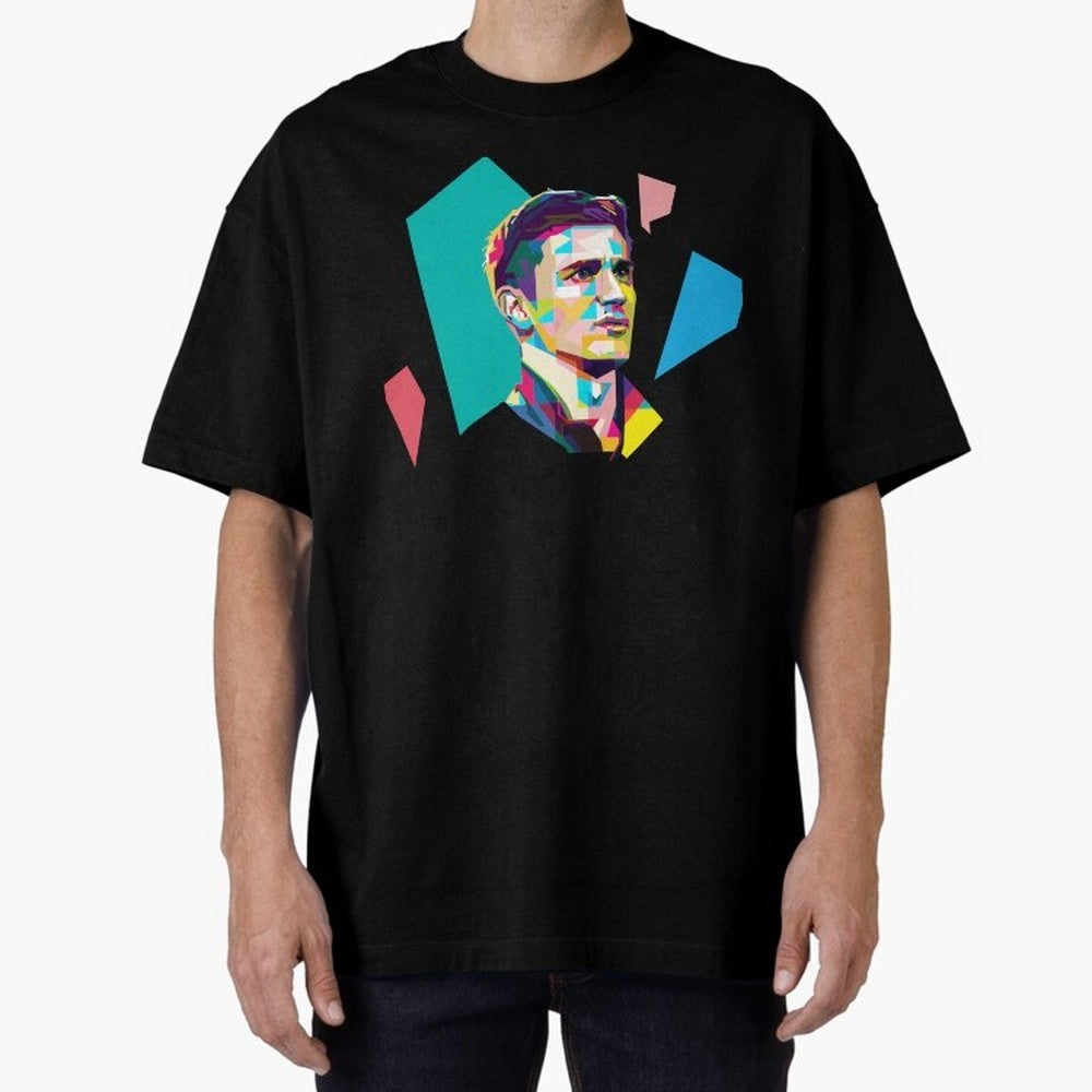 Pablo Gavi WPAP art Classic T-Shirt Bring International Match Energy to Global Football Passion for FIFA World Cup 2026 USA Canada Mexico, Filled with Cristiano Ronaldo, Netherlands, Vintage Soccer Flavor, Modern Football Stars, National Flags and