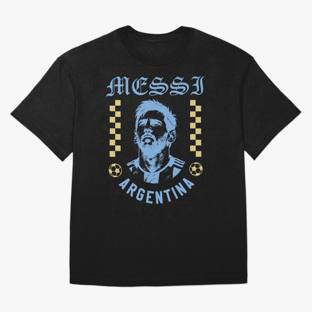 Messi Argentina Vintage Football Design World Cup Fan Art Classic T-Shirt Embrace Global Football Passion for FIFA World Cup 2026 Group Stage, Made for Haaland and Mbappe, Spain, Supporter Pride, Iconic Celebrations, Legendary Names and Global