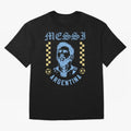 Messi Argentina Vintage Football Design World Cup Fan Art Classic T-Shirt Embrace Global Football Passion for FIFA World Cup 2026 Group Stage, Made for Haaland and Mbappe, Spain, Supporter Pride, Iconic Celebrations, Legendary Names and Global