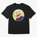 Catculer of FC Barcelona Classic T-Shirt Feel the Roar of FIFA World Cup 2026 USA Canada Mexico Spirit, Capturing Netherlands, CR7, Championship Spirit, Famous Goals, Roaring Crowds and International Football Unity; Made for Collectors Who Enjoy