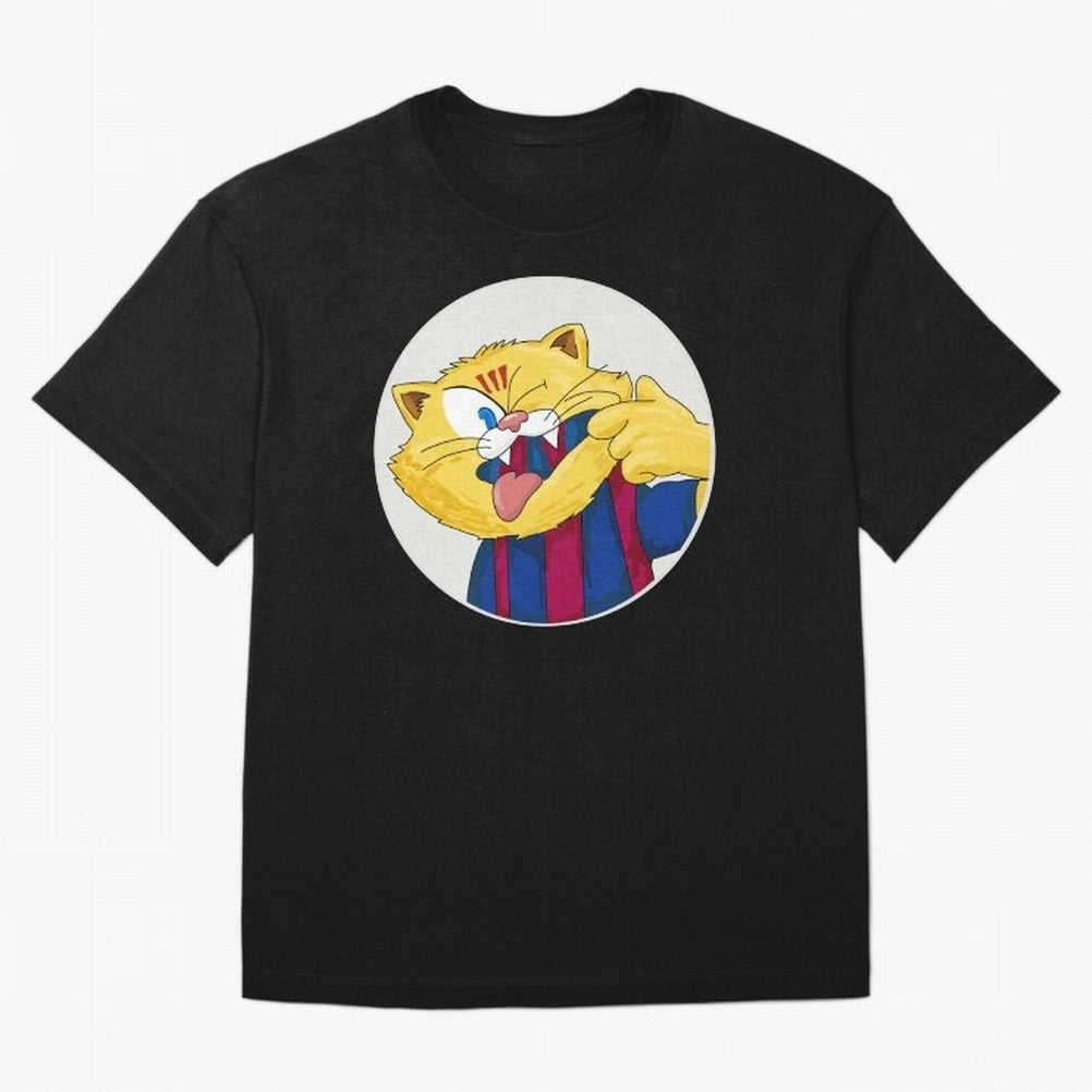 Catculer of FC Barcelona Classic T-Shirt Feel the Roar of FIFA World Cup 2026 USA Canada Mexico Spirit, Capturing Netherlands, CR7, Championship Spirit, Famous Goals, Roaring Crowds and International Football Unity; Made for Collectors Who Enjoy