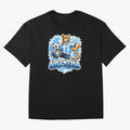 Argentina Soccer Mascot - Albiceleste Edition Essential T-Shirt Honor the Beautiful Game during FIFA World Cup 2026 Group Stage for Fans of Cristiano Ronaldo, Haaland and CR7 and Portugal, Bringing Match Day Excitement, Supporter Culture, Golden