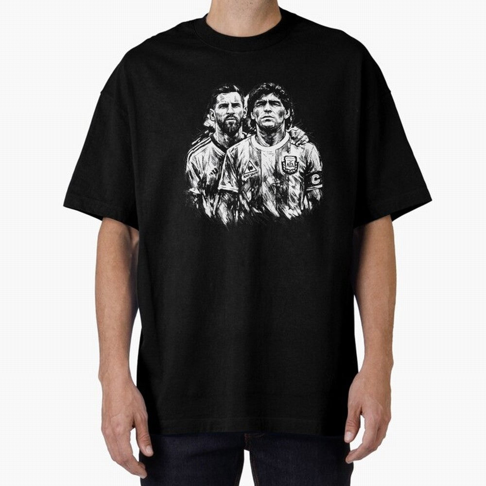 Messi & Maradona ¨C Eternal Legacy Classic T-Shirt Join the Countdown to the FIFA World Cup 2026 USA Canada Mexico Journey through CR7 and Messi Highlights, Brazil, Portugal and Argentina Pride, Champion Mindset, Group Stage Buzz, Knockout Tension