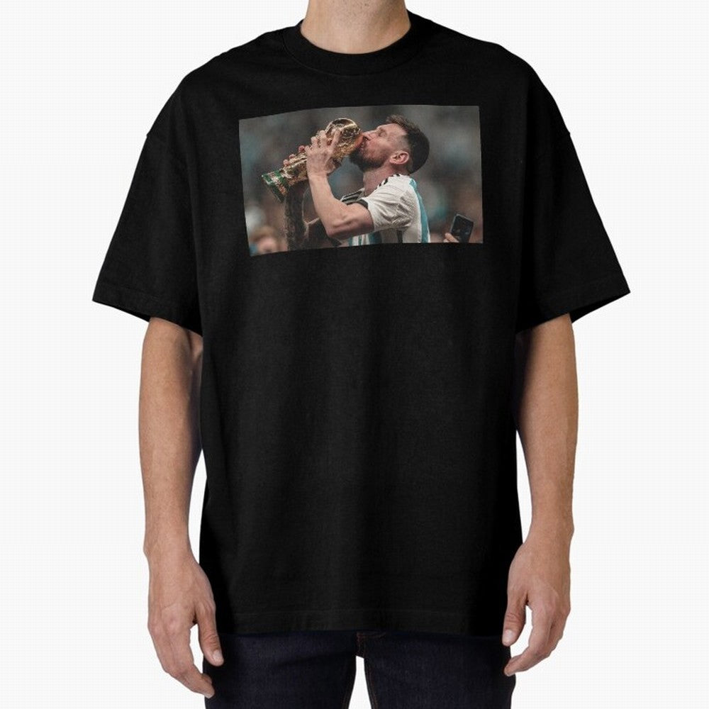 MESSI WITH THE WORLD CUP Classic T-Shirt Celebrate Match Day Hype around FIFA World Cup 2026 USA Canada Mexico, CR7 and Messi, England and Germany, Champion Mindset, Group Stage Buzz, Knockout Tension and Passionate Fan Culture; Great for Watch