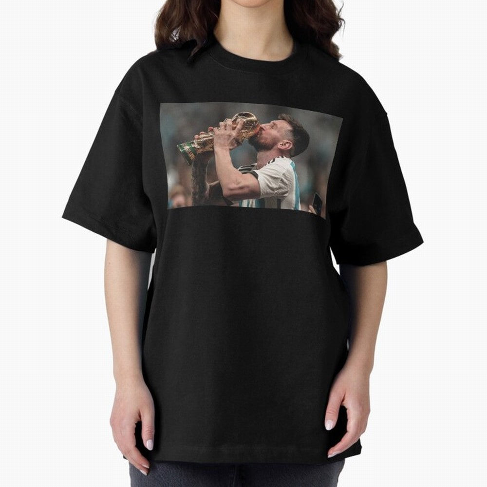MESSI WITH THE WORLD CUP Classic T-Shirt Celebrate Match Day Hype around FIFA World Cup 2026 USA Canada Mexico, CR7 and Messi, England and Germany, Champion Mindset, Group Stage Buzz, Knockout Tension and Passionate Fan Culture; Great for Watch