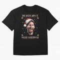 Messi Christmas Funny Football Holiday Classic T-Shirt Cheer for the FIFA World Cup 2026 Group Stage Journey through Cristiano Ronaldo Highlights, Argentina Pride, Sports Nostalgia, International Competition, Famous Players and Unforgettable