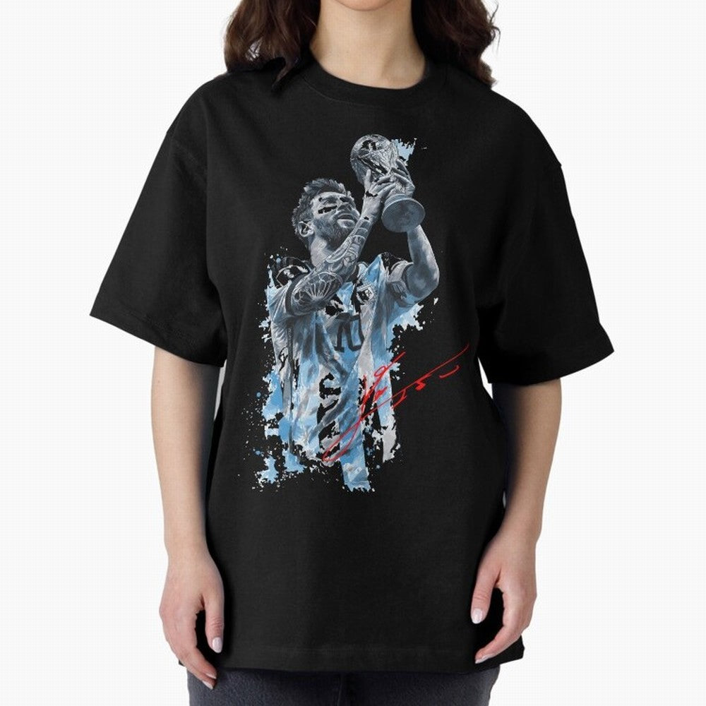 Leo Messi design Essential T-Shirt Bring Global Tournament Vibes to FIFA World Cup 2026 USA Canada Mexico Filled with Messi, Neymar and Mbappe, Spain Energy, Vintage Soccer Flavor, Modern Football Stars, National Flags and Final Night Emotion; Made