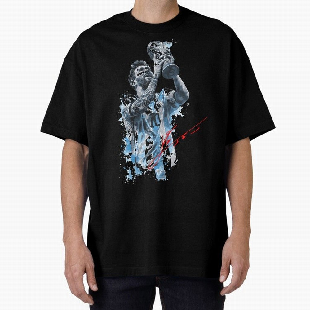 Leo Messi design Essential T-Shirt Bring Global Tournament Vibes to FIFA World Cup 2026 USA Canada Mexico Filled with Messi, Neymar and Mbappe, Spain Energy, Vintage Soccer Flavor, Modern Football Stars, National Flags and Final Night Emotion; Made
