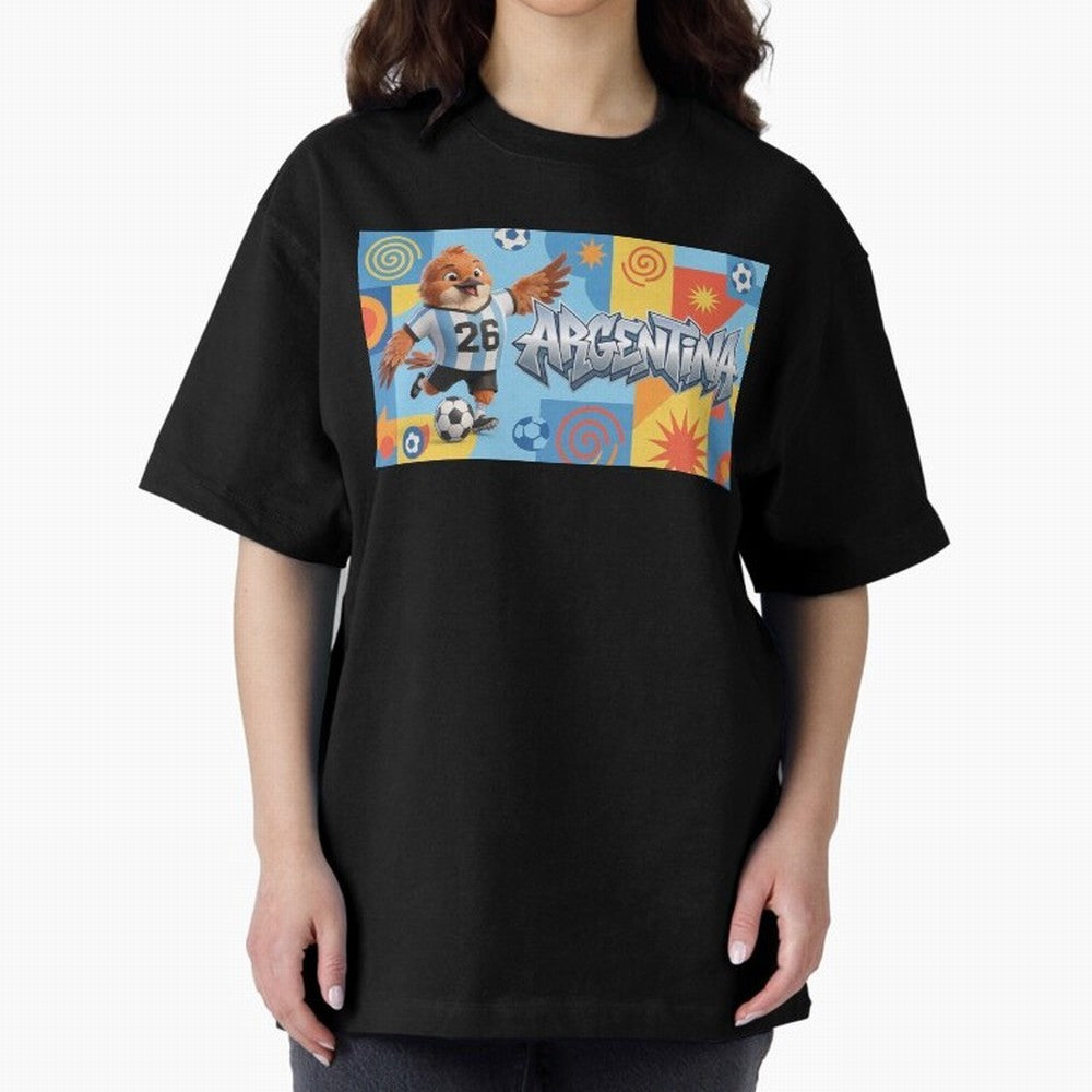 World Cup 2026 Argentina Soccer Team Fan Art Classic T-Shirt Turn Football Passion into Match Day Hype around FIFA World Cup 2026, Messi and Cristiano Ronaldo, Brazil, Portugal and Argentina, Worldwide Fan Energy, Dramatic Goals, Stadium Lights and