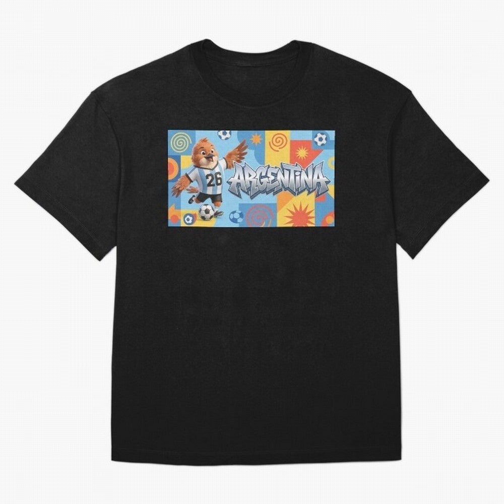 World Cup 2026 Argentina Soccer Team Fan Art Classic T-Shirt Turn Football Passion into Match Day Hype around FIFA World Cup 2026, Messi and Cristiano Ronaldo, Brazil, Portugal and Argentina, Worldwide Fan Energy, Dramatic Goals, Stadium Lights and