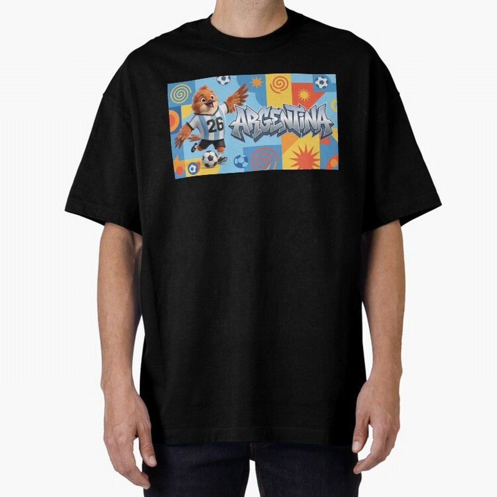 World Cup 2026 Argentina Soccer Team Fan Art Classic T-Shirt Turn Football Passion into Match Day Hype around FIFA World Cup 2026, Messi and Cristiano Ronaldo, Brazil, Portugal and Argentina, Worldwide Fan Energy, Dramatic Goals, Stadium Lights and