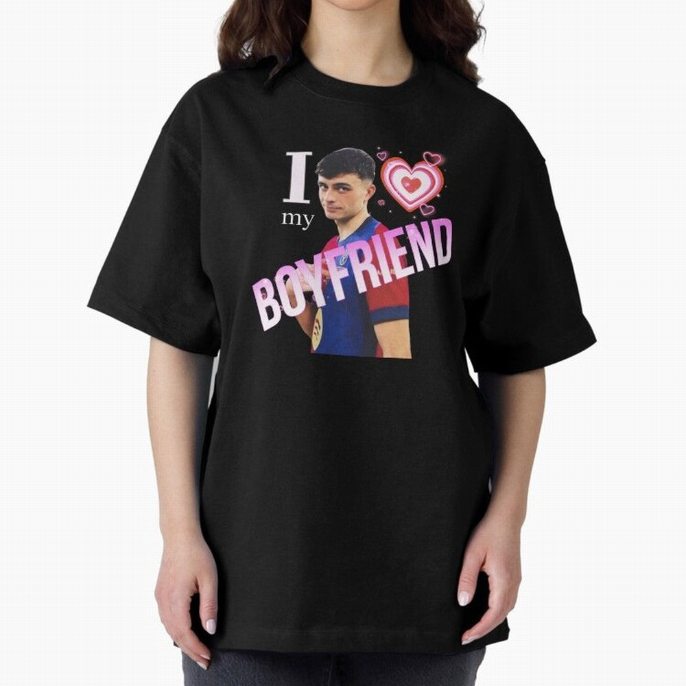 Pedri I love my boyfriend Classic T-Shirt Turn Football Passion into Match Day Hype around FIFA World Cup 2026 USA Canada Mexico, Cristiano Ronaldo, Haaland and CR7, Germany, Global Supporter Spirit, Legendary Goals, National Colors and Tournament