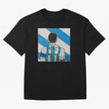 Messi Artwork Oversized T-Shirt Keep Football History Alive during FIFA World Cup 2026 for Fans of Messi and Argentina, France and Brazil, Bringing Champion Mindset, Group Stage Buzz, Knockout Tension and Passionate Fan Culture; Made for Collectors
