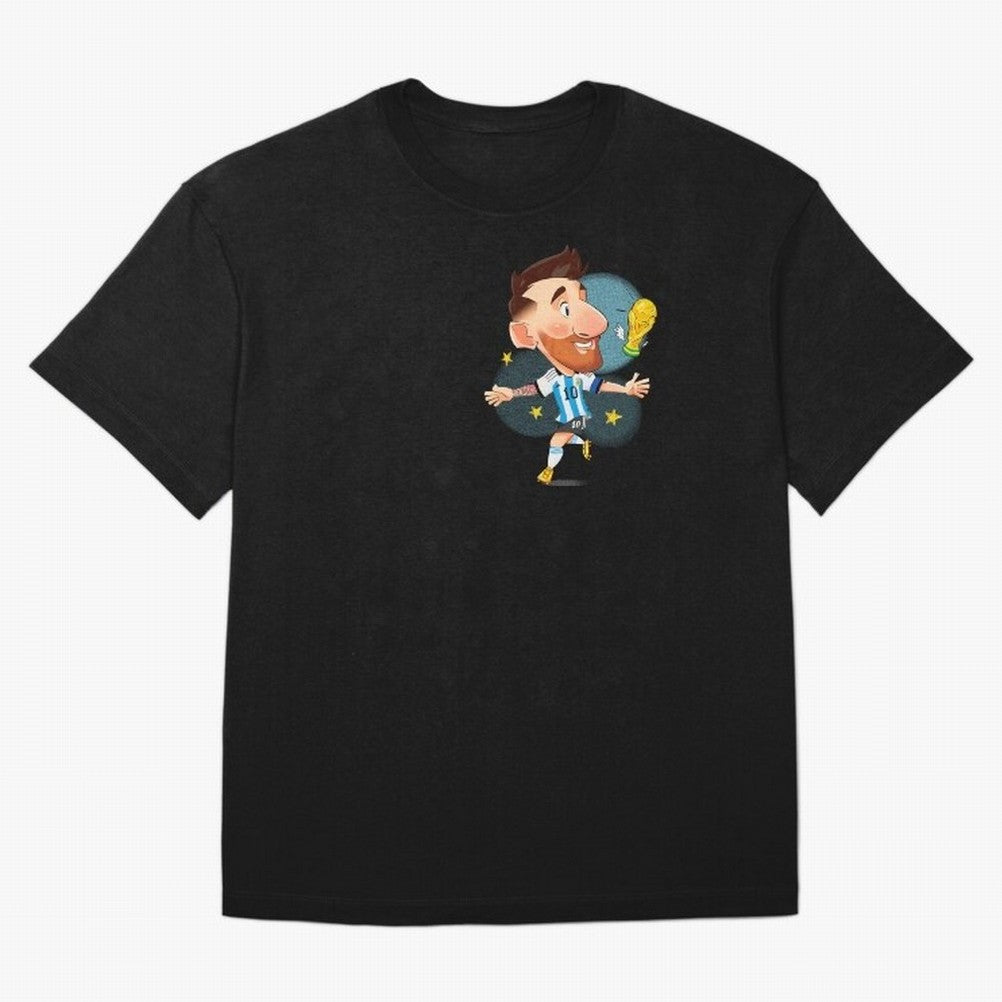 Messi GOAT Oversized T-Shirt Celebrate FIFA World Cup 2026 for Fans of Messi and England and Germany, Bringing Football Festival Excitement, Trophy Ambitions, Country Rivalries and Star Player Buzz; Perfect for Supporters Who Want Bold Football