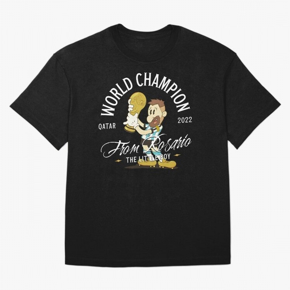 The little boy from Rosario Oversized T-Shirt Support the Legends of Global Football Passion for FIFA World Cup 2026, Capturing CR7, Germany, Game Day Rituals, Football Legends, Country Pride and the Road to the Final; Perfect for People Who Love