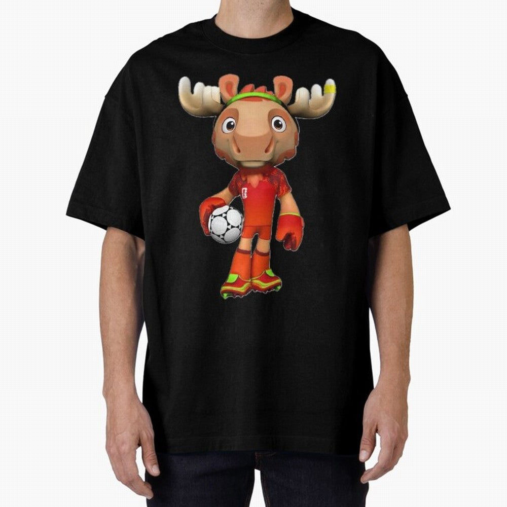 2026 World Cup, Mascots Oversized T-Shirt Represent Fans Who Live for FIFA World Cup 2026 USA Canada Mexico Inspired by Neymar, Haaland and Cristiano Ronaldo, Germany Energy, Soccer Culture, Superstar Moments, National Team Dreams and Competitive