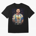 Leonie Messi M10 Football Soccer Player Champion Trophy Glory Classic T-Shirt Keep the Match Day Mood of Global Football Passion for FIFA World Cup 2026 Group Stage, Centered on Haaland, Spain, Classic Soccer Heritage, Championship Pressure, Fan