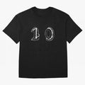 The Astral Ten ¨C Football Legend Design Oversized T-Shirt Bring Trophy Dreams to the FIFA World Cup 2026 Group Stage Journey through Messi, Neymar and Mbappe Highlights, England and Germany Pride, Fan Favorite Moments, National Team Passion, Big