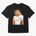 Real Madrid capybara elegant Classic T-Shirt Show Match Day Excitement for Global Football Passion for FIFA World Cup 2026, Made for CR7, Argentina, France and Brazil, Match Day Excitement, Supporter Culture, Golden Goals and Global Football