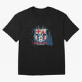 FCB Minimalist - Football Fan Design Oversized T-Shirt Honor Champions and Dreams in FIFA World Cup 2026 Group Stage Inspired by Messi, Argentina and Brazil Energy, Football History, Final Match Energy, Crowd Noise and Once in a Lifetime Moments;