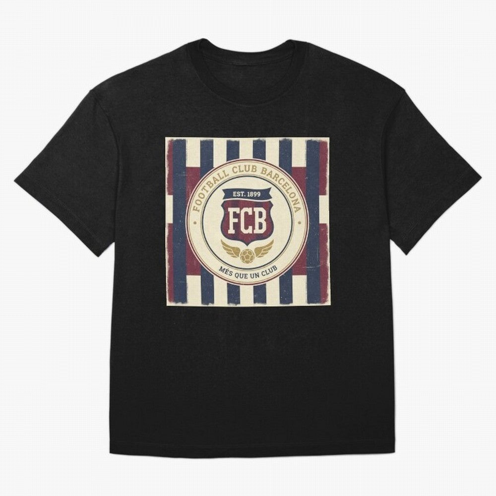 FCB Vintage - Football Fan Design Classic T-Shirt Showcase Match Day Hype around FIFA World Cup 2026, Mbappe, England and Germany, Game Day Rituals, Football Legends, Country Pride and the Road to the Final; Ideal for Football Dads, Football Moms,