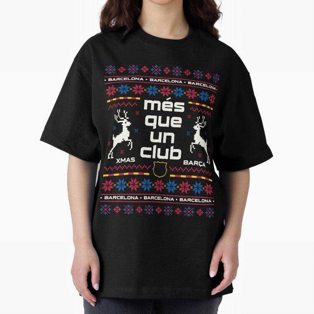 FC Barcelona Christmas Classic T-Shirt Celebrate Every Goal in FIFA World Cup 2026 USA Canada Mexico with Mbappe and Neymar, Portugal, Spain and Germany Energy, Sports Nostalgia, International Competition, Famous Players and Unforgettable