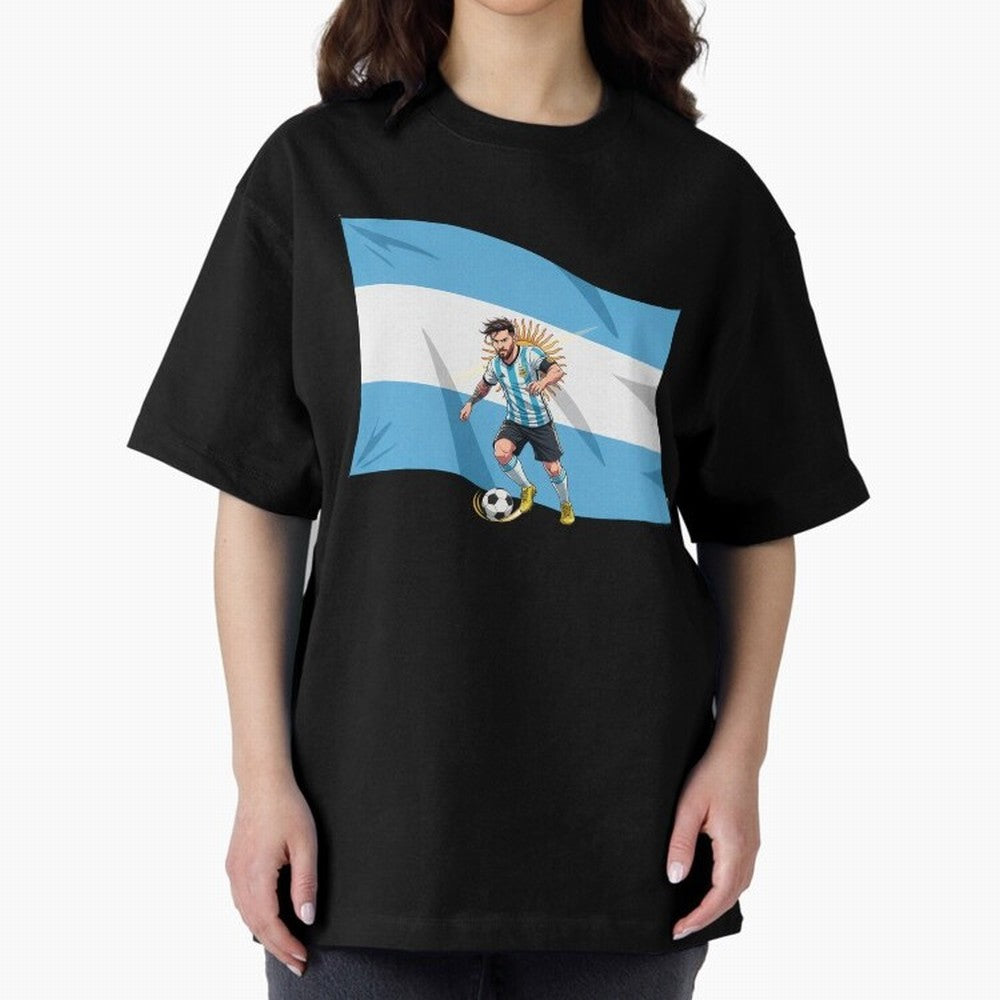 ARGENTINA-MESSI Classic T-Shirt Show Your Tournament Heart for FIFA World Cup 2026 USA Canada Mexico for Fans of CR7 and Messi and France and Portugal, Bringing Stadium Chants, National Pride, Trophy Dreams and Unforgettable Football Memories;