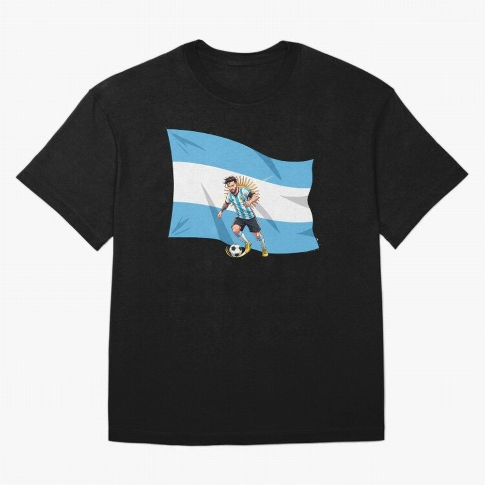 ARGENTINA-MESSI Classic T-Shirt Show Your Tournament Heart for FIFA World Cup 2026 USA Canada Mexico for Fans of CR7 and Messi and France and Portugal, Bringing Stadium Chants, National Pride, Trophy Dreams and Unforgettable Football Memories;