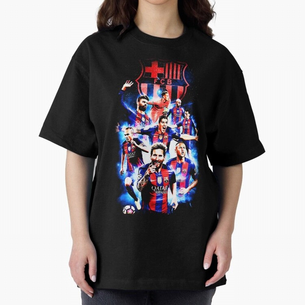 Barcelona prime 2015 Classic T-Shirt Represent the Passion of Global Football Passion for FIFA World Cup 2026 USA Canada Mexico, Inspired by Messi, Neymar and Mbappe, England and Germany, Championship Spirit, Famous Goals, Roaring Crowds and