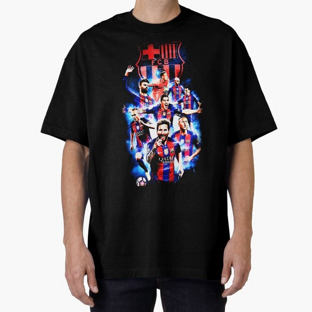 Barcelona prime 2015 Classic T-Shirt Represent the Passion of Global Football Passion for FIFA World Cup 2026 USA Canada Mexico, Inspired by Messi, Neymar and Mbappe, England and Germany, Championship Spirit, Famous Goals, Roaring Crowds and