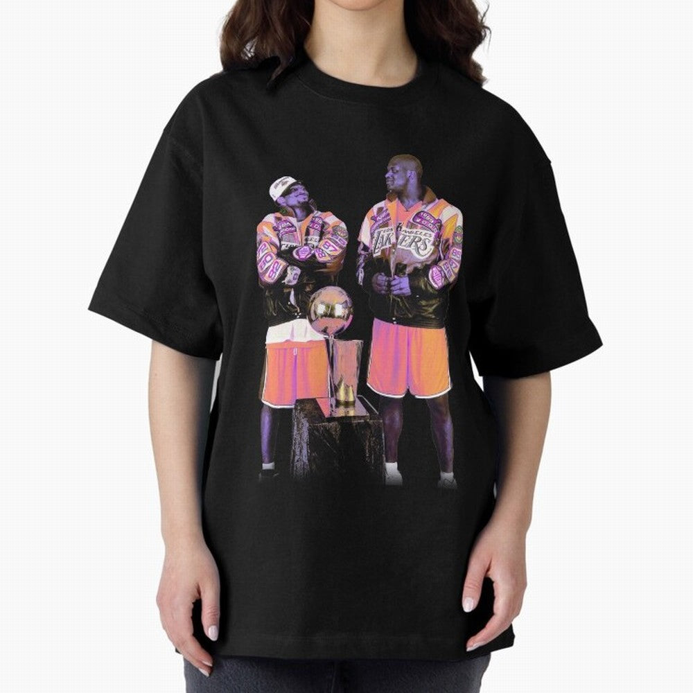 kobe Shaq Oversized T-Shirt Oversized T-Shirt Represent Football Lovers during FIFA World Cup 2026 Group Stage Spirit, Driven by Brazil, Portugal and Argentina, Cristiano Ronaldo, Haaland and CR7, Match Day Excitement, Supporter Culture, Golden
