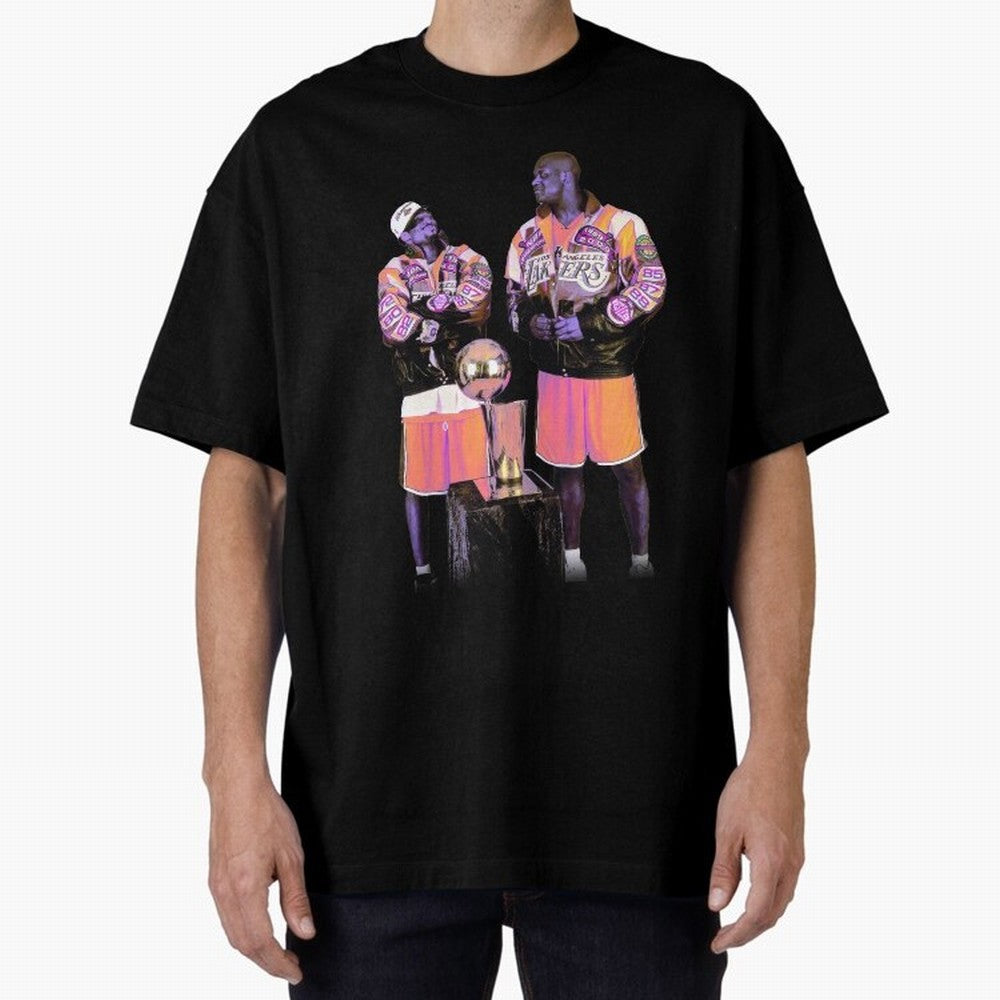 kobe Shaq Oversized T-Shirt Oversized T-Shirt Represent Football Lovers during FIFA World Cup 2026 Group Stage Spirit, Driven by Brazil, Portugal and Argentina, Cristiano Ronaldo, Haaland and CR7, Match Day Excitement, Supporter Culture, Golden