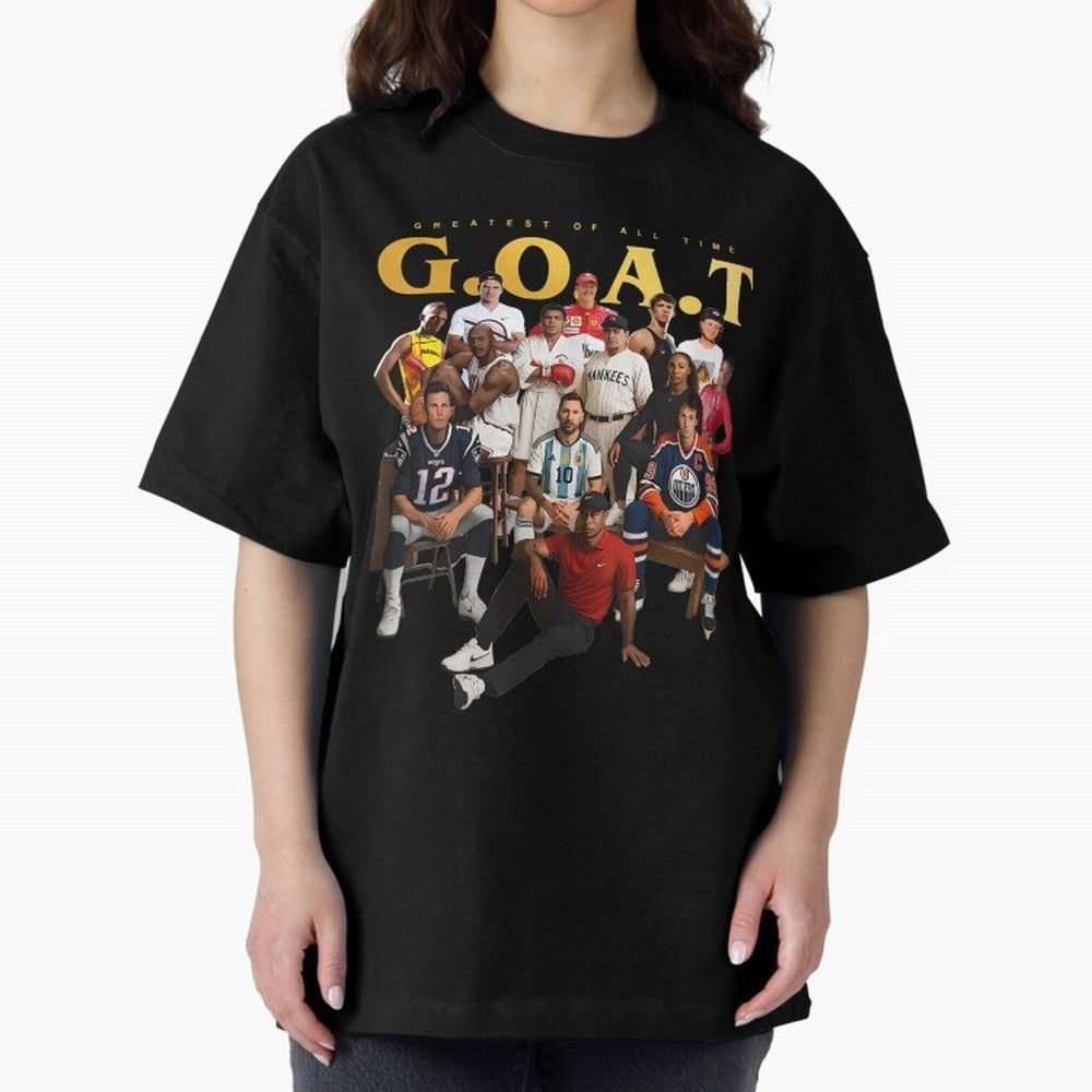 GOAT of all Sports Essential T-Shirt Make Every Kick Count in Match Day Hype around FIFA World Cup 2026 Group Stage, Haaland and Mbappe, Brazil, Soccer Culture, Superstar Moments, National Team Dreams and Competitive Fire; Perfect for Supporters