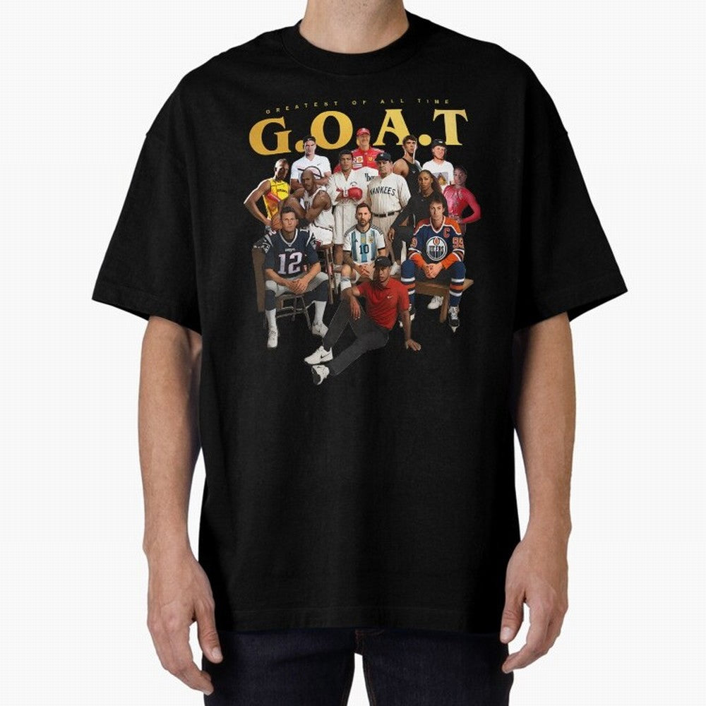 GOAT of all Sports Essential T-Shirt Make Every Kick Count in Match Day Hype around FIFA World Cup 2026 Group Stage, Haaland and Mbappe, Brazil, Soccer Culture, Superstar Moments, National Team Dreams and Competitive Fire; Perfect for Supporters