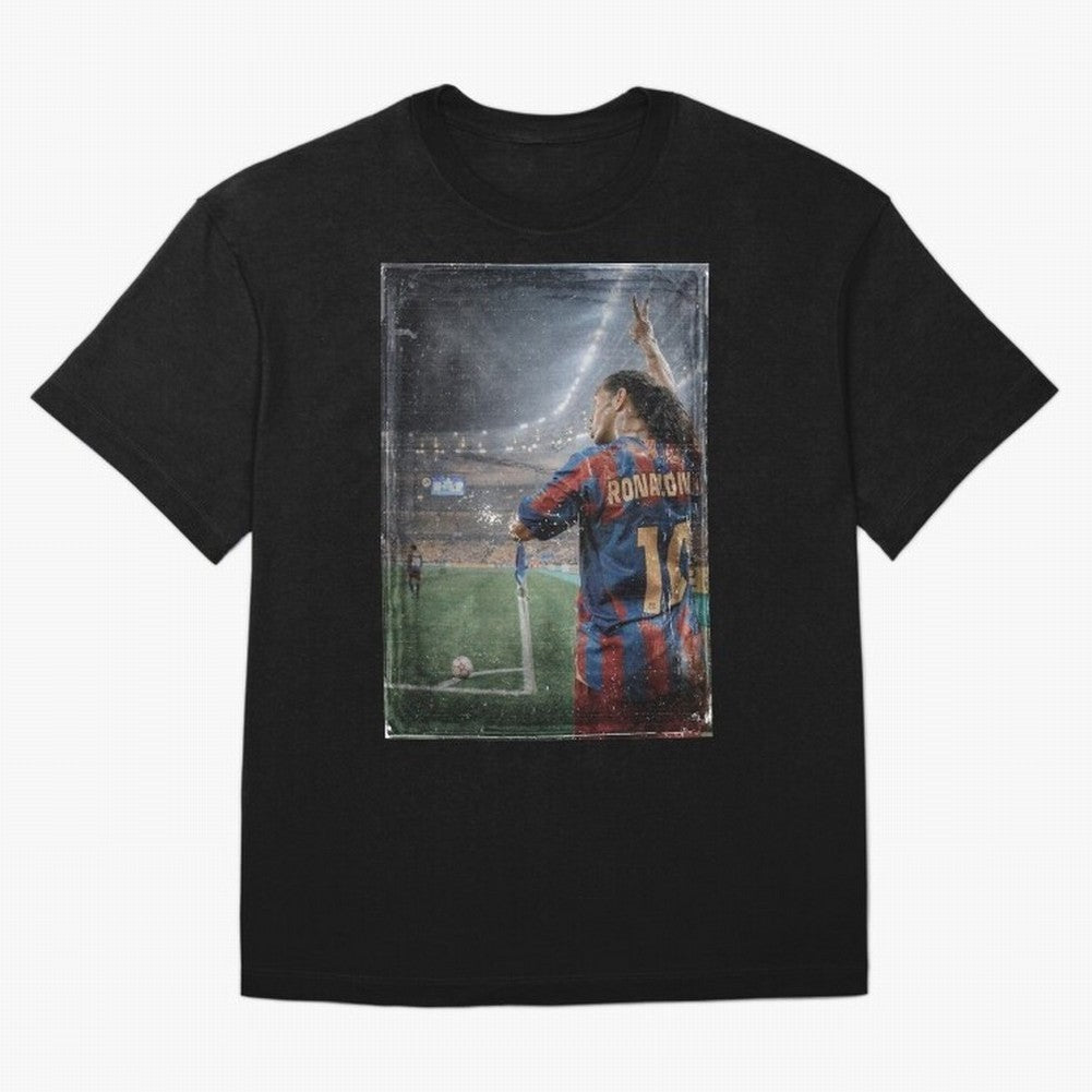 Ronaldinho Vintage Classic T-Shirt Make Your Look Match Global Football Passion for FIFA World Cup 2026, Centered on Messi and Cristiano Ronaldo, France and Portugal, Football Festival Excitement, Trophy Ambitions, Country Rivalries and Star Player