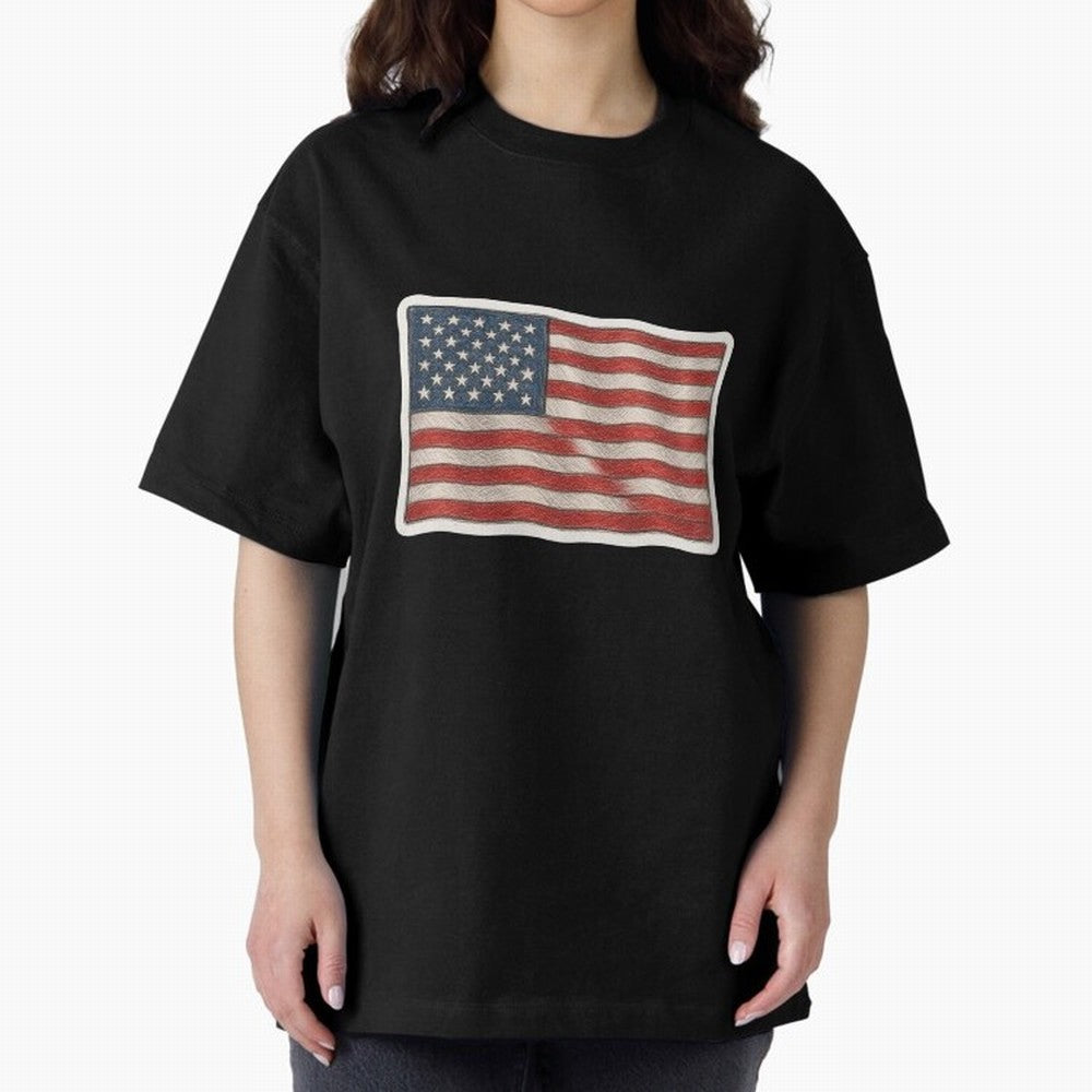 United States Flag USA Patriotic Stars and Stripes Art Classic T-Shirt Feel the Trophy Chase of FIFA World Cup 2026 Spirit, Featuring England, France and Netherlands, Cristiano Ronaldo, Haaland and CR7, Sports Nostalgia, International Competition,