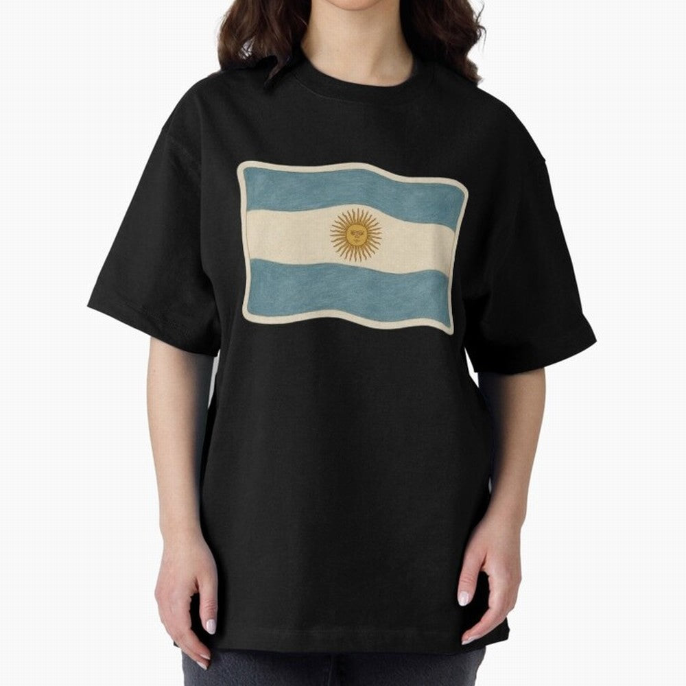 Argentina Flag Classic Sun of May National Design Classic T-Shirt Make Memories around FIFA World Cup 2026 for Fans of Messi, Neymar and Mbappe and Spain and Netherlands, Bringing Global Supporter Spirit, Legendary Goals, National Colors and