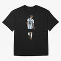 Leo Messi Back Essential T-Shirt Create FIFA World Cup 2026 Group Stage for Fans of Mbappe and Portugal, Spain and Germany, Bringing Retro Football Energy, Iconic Rivalries, Trophy Chase Drama and Stadium Atmosphere; Ideal for Passionate Fans Who