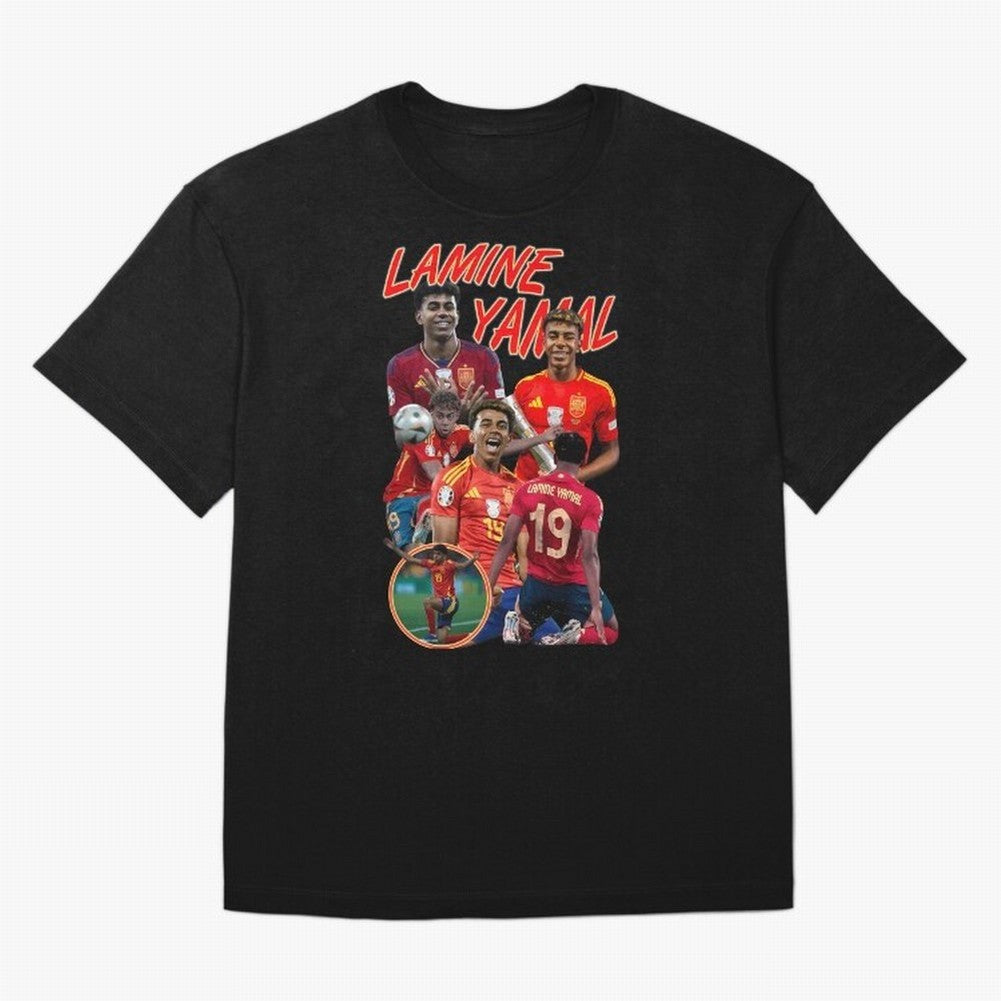 Lamine Yamal - Wonder Essential T-Shirt Bring World Football Passion into the FIFA World Cup 2026 Journey through Cristiano Ronaldo Highlights, England and Germany Pride, Stadium Memories, Football Loyalty, International Chants and Championship