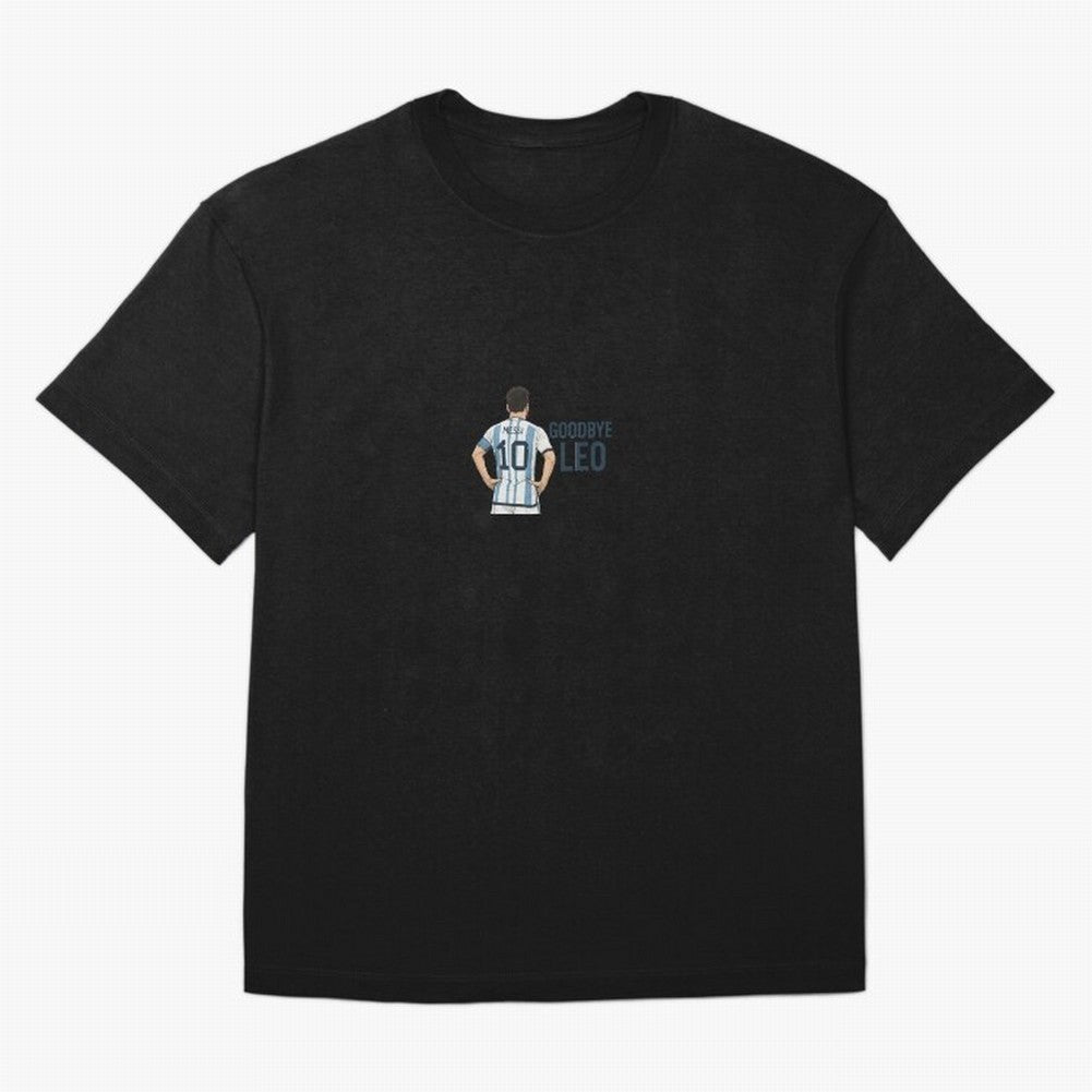 Goodbye Leo ¨C Messi Tribute Design Classic T-Shirt Bring Trophy Dreams to FIFA World Cup 2026 USA Canada Mexico for Fans of Messi and Cristiano Ronaldo and France, Bringing Global Supporter Spirit, Legendary Goals, National Colors and Tournament