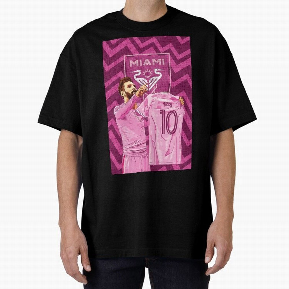 Messi in Inter Miami Classic T-Shirt Support FIFA World Cup 2026 USA Canada Mexico Spirit, Featuring Brazil, CR7 and Messi, Global Supporter Spirit, Legendary Goals, National Colors and Tournament Celebration; Created for Match Day Parties, Soccer