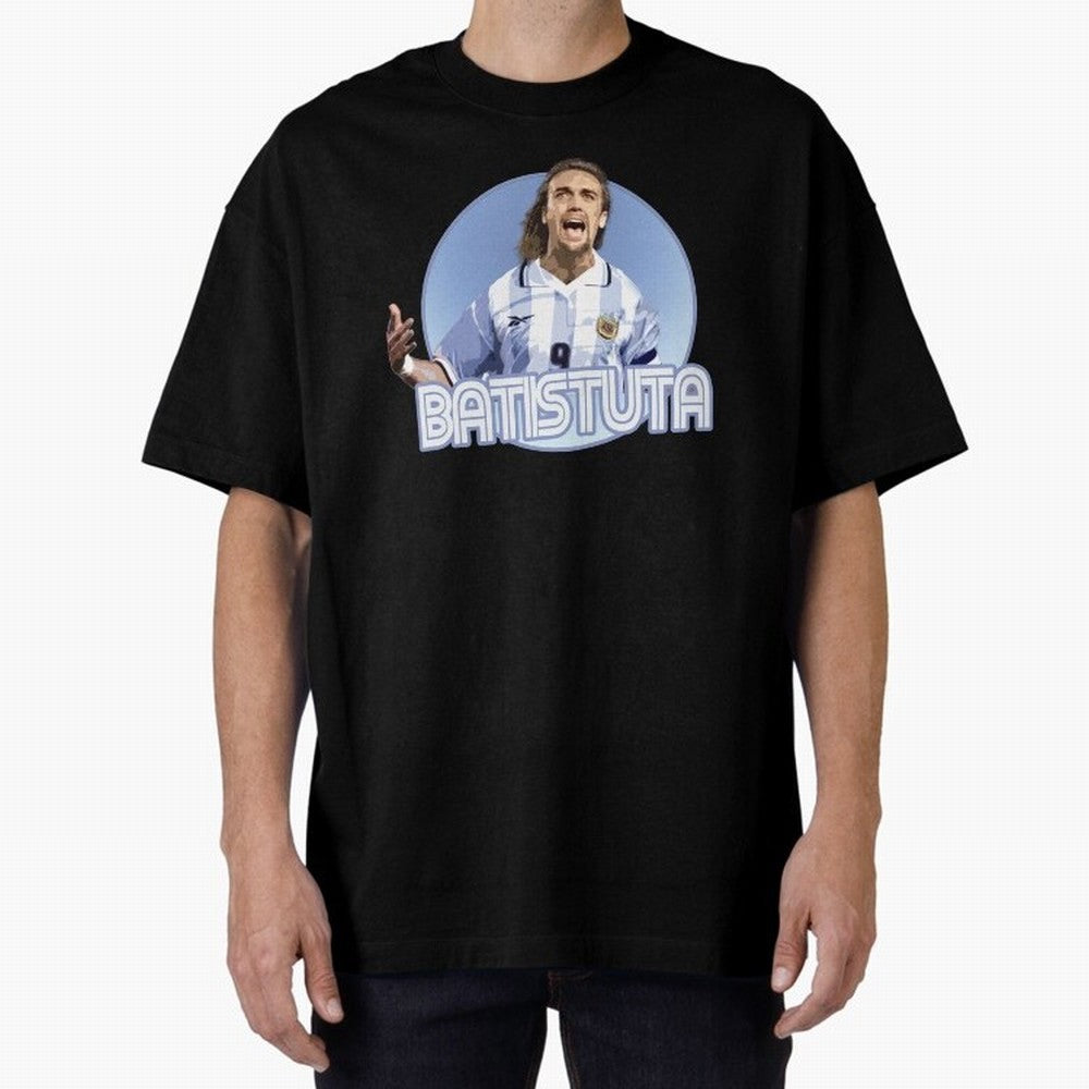 Batistuta - Classic T Shirt Classic T-Shirt Support the Legends of the FIFA World Cup 2026 USA Canada Mexico Journey through Neymar Highlights, Spain Pride, Vintage Soccer Flavor, Modern Football Stars, National Flags and Final Night Emotion; Great