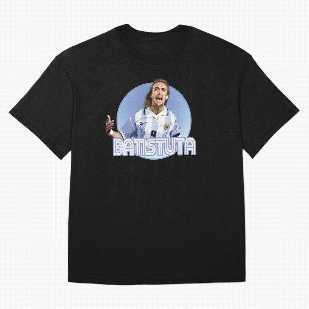 Batistuta - Classic T Shirt Classic T-Shirt Support the Legends of the FIFA World Cup 2026 USA Canada Mexico Journey through Neymar Highlights, Spain Pride, Vintage Soccer Flavor, Modern Football Stars, National Flags and Final Night Emotion; Great