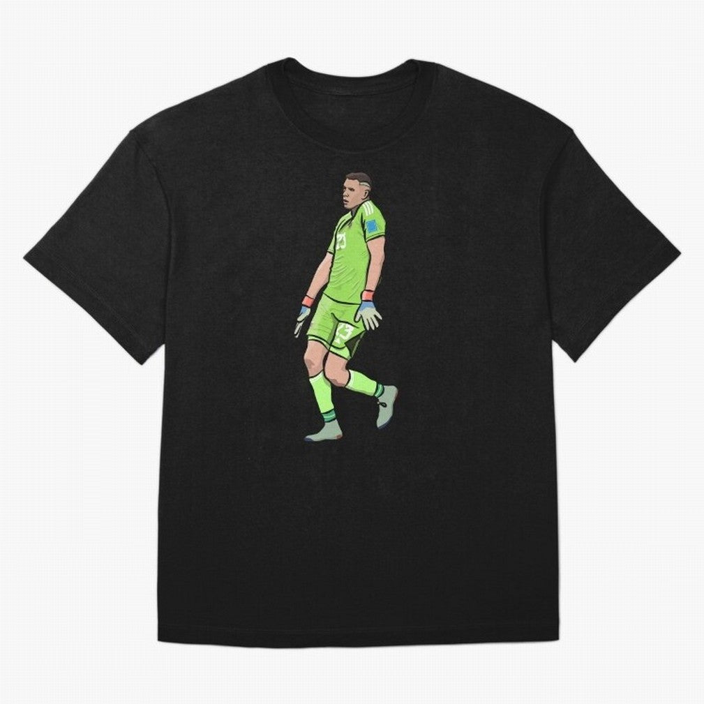 Emi Dibu Martinez Dance Celebration Classic T-Shirt Show Your Stadium Side during FIFA World Cup 2026 Group Stage for Fans of Cristiano Ronaldo, Haaland and CR7 and England, France and Netherlands, Bringing Classic Soccer Heritage, Championship