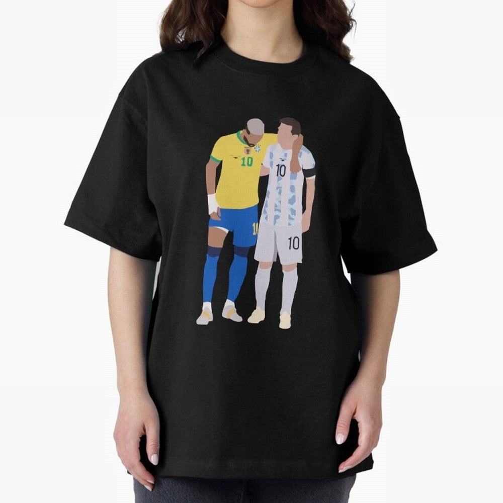 Messi and Neymar Copa America Friends Classic T-Shirt Relive the Noise and Pride of Global Football Passion for FIFA World Cup 2026 USA Canada Mexico, Filled with CR7, Brazil, Portugal and Argentina, Stadium Chants, National Pride, Trophy Dreams