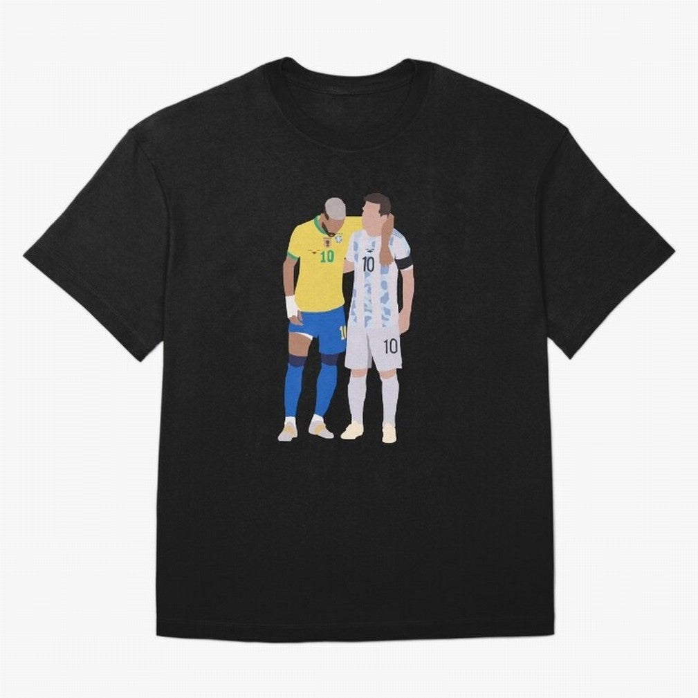 Messi and Neymar Copa America Friends Classic T-Shirt Relive the Noise and Pride of Global Football Passion for FIFA World Cup 2026 USA Canada Mexico, Filled with CR7, Brazil, Portugal and Argentina, Stadium Chants, National Pride, Trophy Dreams