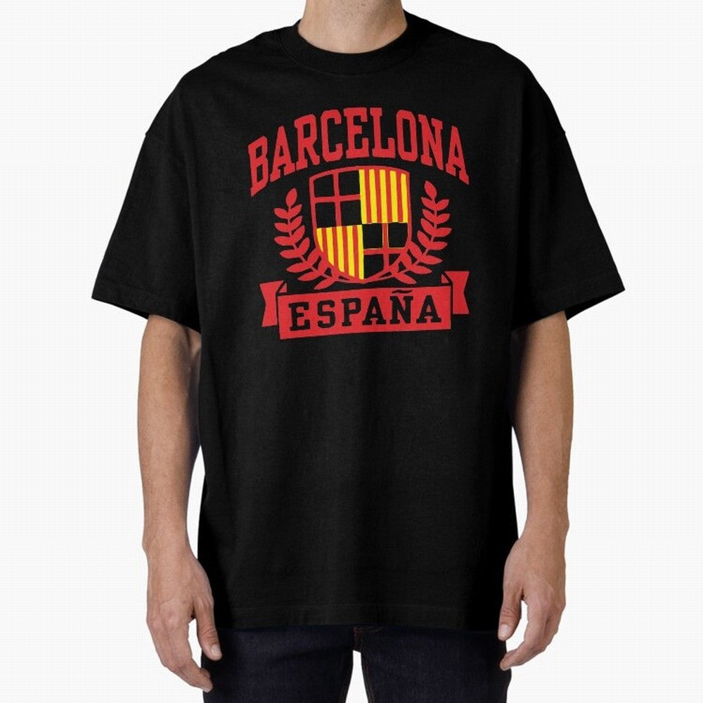 Barcelona Classic T-Shirt Experience the Global Stage of FIFA World Cup 2026 USA Canada Mexico Spirit, Filled with Spain and Netherlands, Messi and Cristiano Ronaldo, Supporter Pride, Iconic Celebrations, Legendary Names and Global Match Day