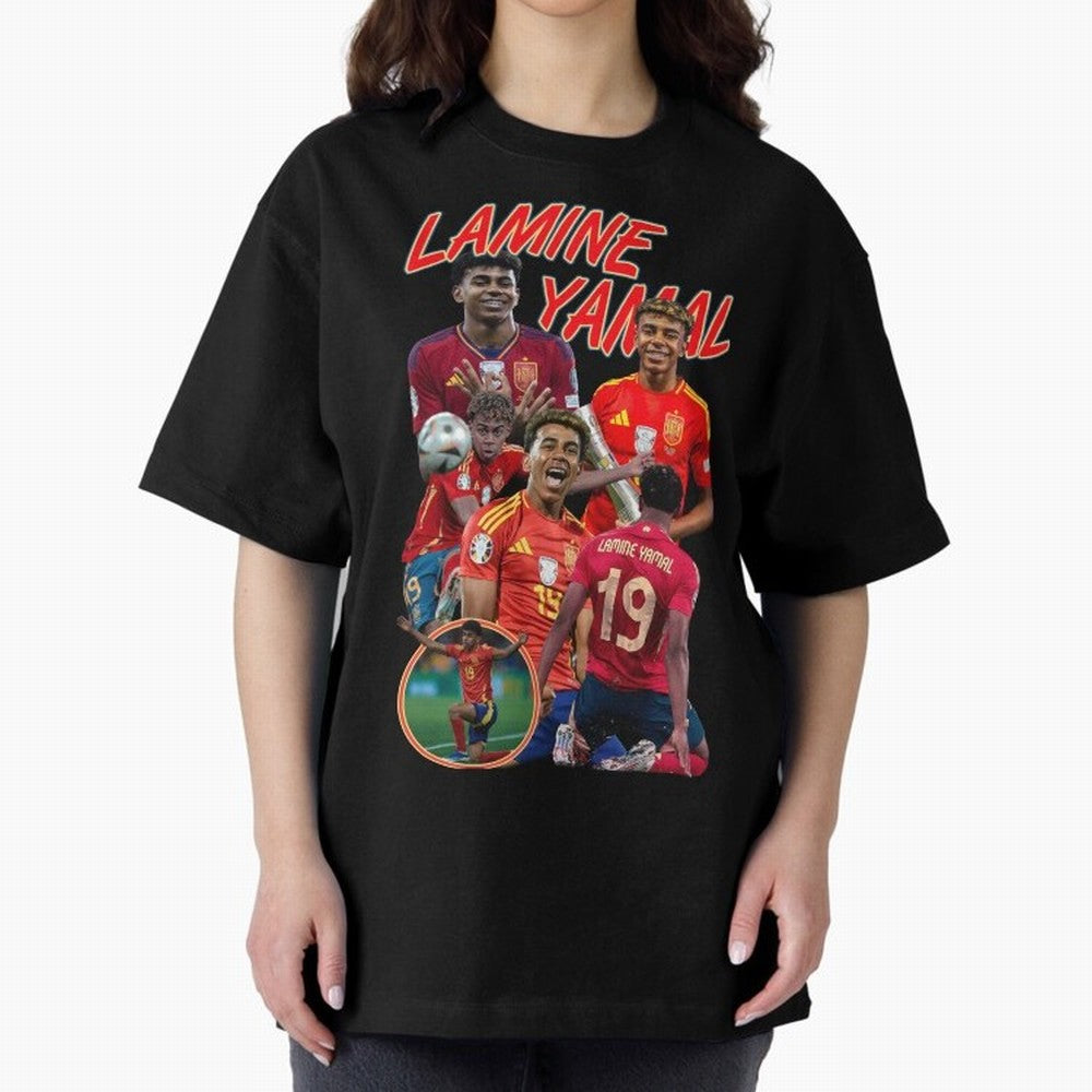 Lamine Yamal - Wonderkid Classic T-Shirt Feel the Roar of Match Day Hype around FIFA World Cup 2026 USA Canada Mexico, Cristiano Ronaldo, Haaland and CR7, Germany, Football Passion, Legendary Performances, Festival Vibes and Supporter Community;