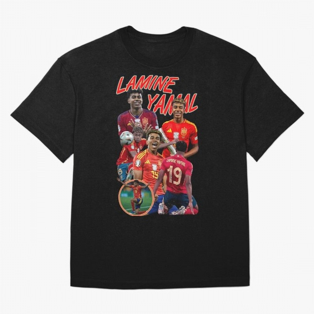 Lamine Yamal - Wonderkid Classic T-Shirt Feel the Roar of Match Day Hype around FIFA World Cup 2026 USA Canada Mexico, Cristiano Ronaldo, Haaland and CR7, Germany, Football Passion, Legendary Performances, Festival Vibes and Supporter Community;